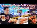 Sapporo&#39;s $47 Crabs of Hokkaido Buffet | King Crab, Hairy Crab, Snow Crab, and more! 70 minutes!