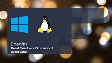 Reset Windows password using Linux
