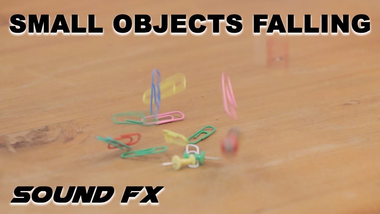 Small Objects Falling Sound Effect Dropping Small Objects SFX HD