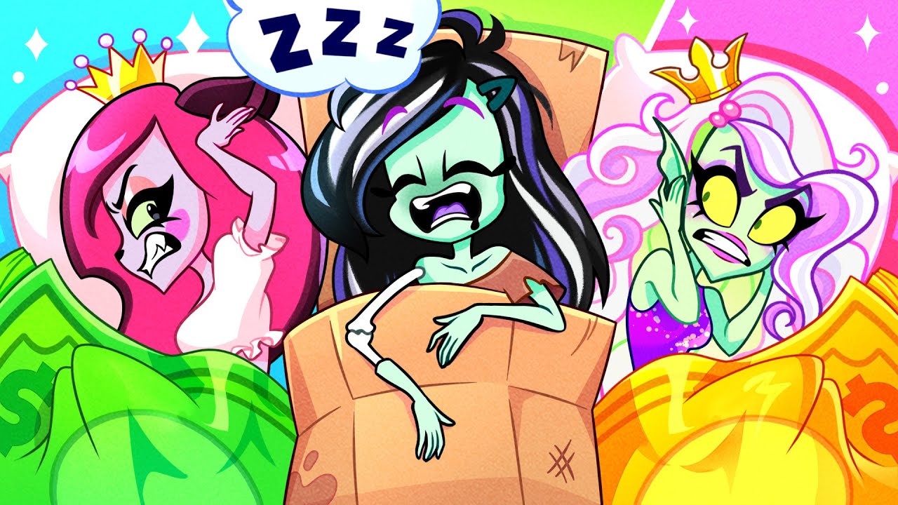 When The Poor Is Better Than The Rich || Crazy Girls Sleepover by Teen-Z House