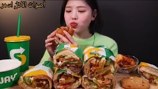 أصوات الأكل?سندوتشات منوعة???اتحداك ما تجووع??SANDWICH ASMR