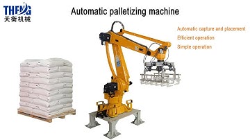Full automatic palletizing robot#machine #robot