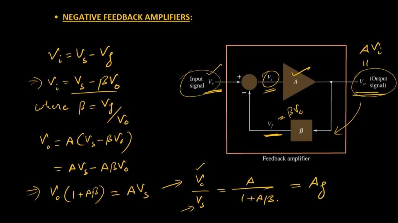 Feedback and its Advantages Negative Feedback YouTube
