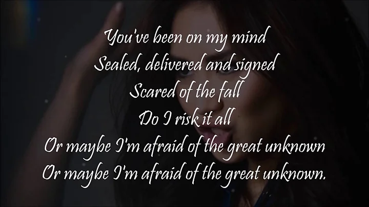 The Great Unknown - Sarah Geronimo ft. Hale (Lyrics)