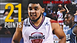 RJ Abarrientos 21 PTS! Highlights - GAME-WINNING SHOT - KBL - Oct 22, 2022