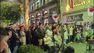 Angklung Satria Jogja Pentas disamping Teras Malioboro 9 Agustus 2025