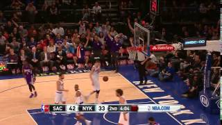 Darren Collison Sick Buzzer Beater Kings Vs Knicks March 20, 2016 Nba 2016