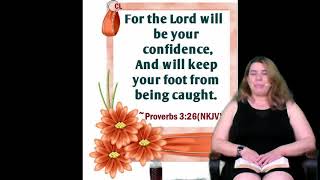 Proverbs 3:26