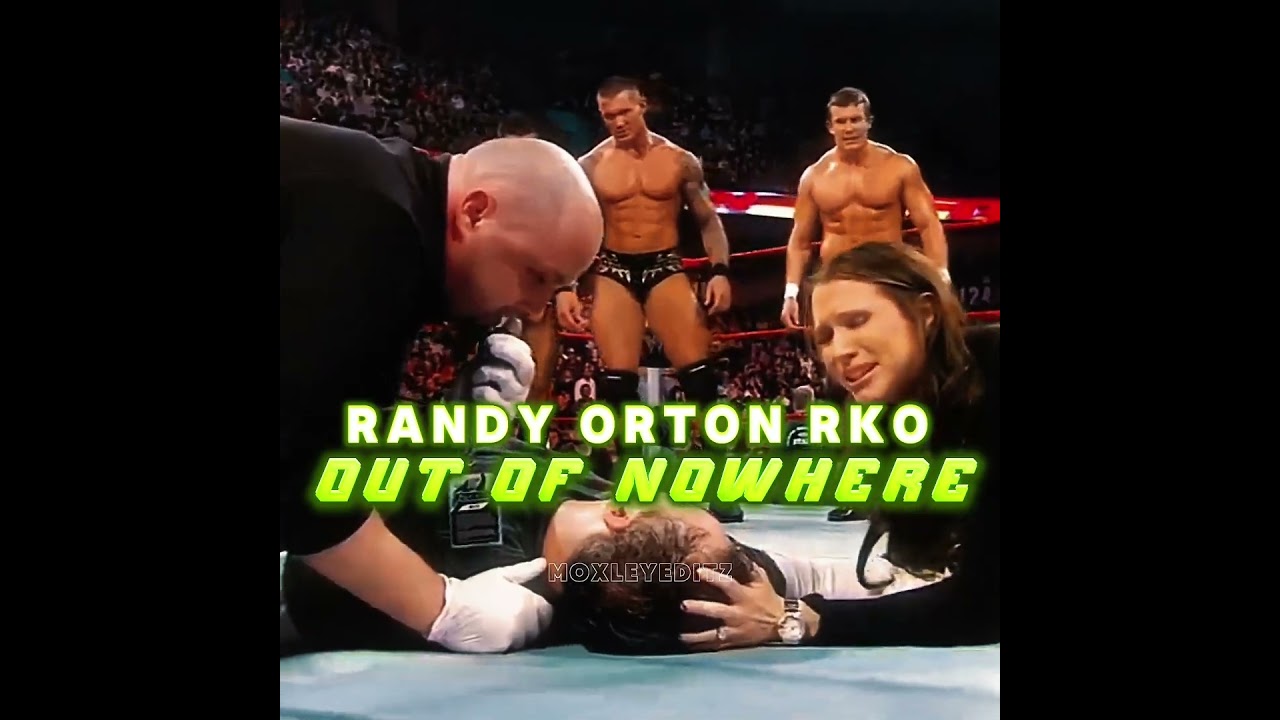 Randy Orton RKO Out off Nowhere 🥵 Part 3 || WWE | MOXLEYEDITZ  