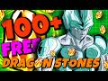 AWESOME!! 100+ DRAGON STONES COMING TO DOKKAN BATTLE!!!