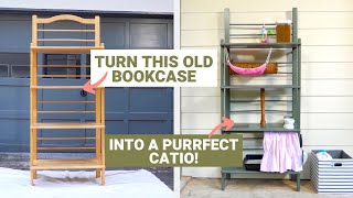 We’re LOVING This Bookcase To Catio Transformation