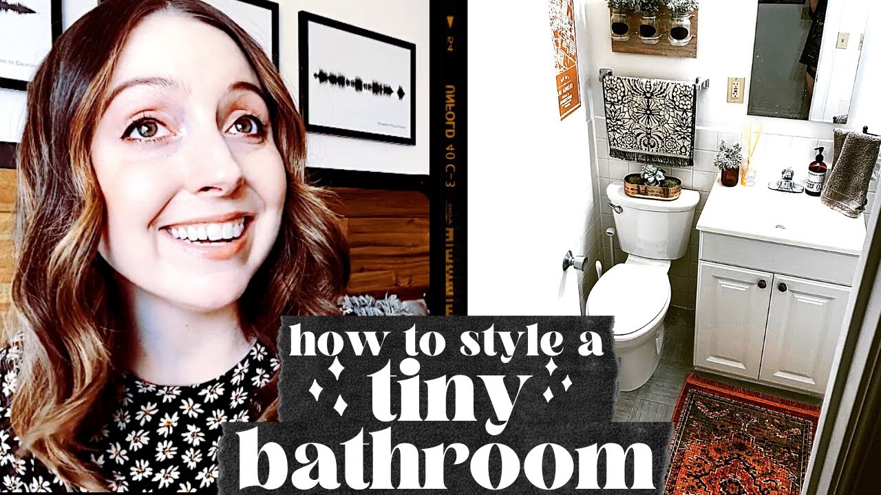 Small Apartment Bathroom Ideas: Tiny Bathroom Decor Made Easy - YouTube