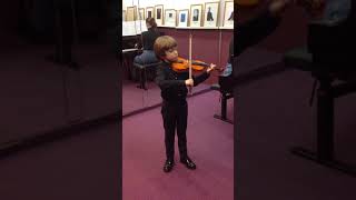 Little boy playing violin Mazurka, N. Baklanova, Мазурка, Бакланова, скрипка - Миша.