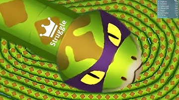 I reached 15000 points on snake.io in the shortest possible time🐍Best gameplay🐍 Snake Struggle