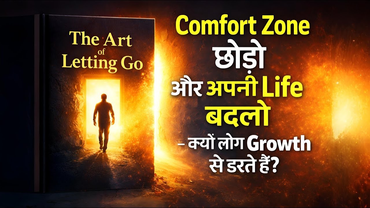 Comfort Zone छोड़ो और अपनी Life बदलो – क्यों लोग Growth से डरते हैं? The Art of Letting Go Book