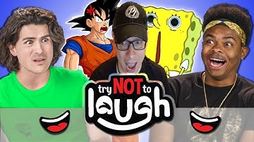 YouTubers React To Try To Watch This Without Laughing or Grinning #32 REACTION