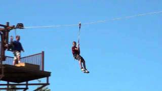 Steven Zip Line Howes Cavern