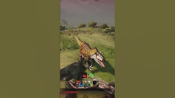 Path of titans Allo vs mixpack part 1 #dinosaur #gaming #pathoftitans #dinofight #allo #allosaurus