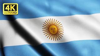 Argentina Flag Waving in 4K 🇦🇷 Ultra HD Animation [FREE DOWNLOAD] screenshot 5