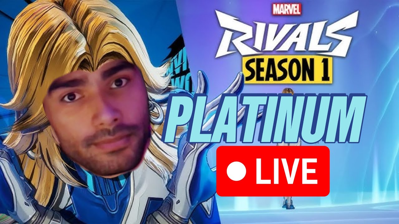 Platinum Rivals 🔴Reaching PLATINUM | Marvel Rivals|😱🔴 - YouTube