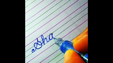 "Sharvari" ❤️ Beautiful name in Cursive writing