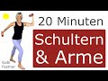 20 Min Arme Und Schultern In Form Kräftigung Mit Hanteln Im Stehen