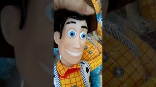 Boneka Toy Story Woody Muka Karet