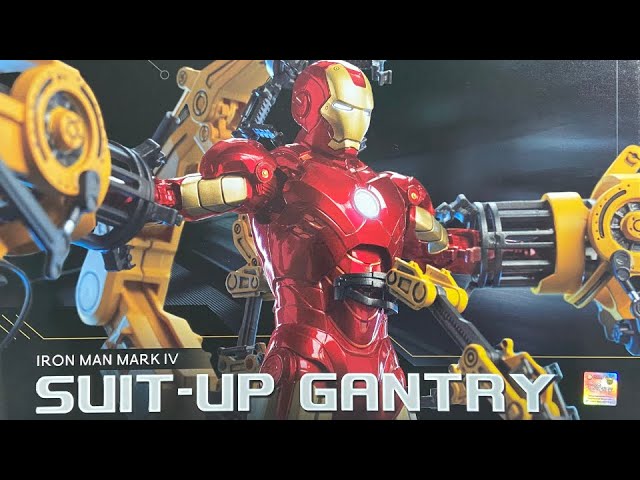 Iron Man Mk. IV with Suit-Up Gantry | 1/10 | ZT Toys | Action