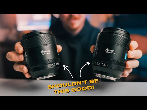Sirui Aurora 85mm f1.4 & 35mm f1.4! My New FAVORITE Prime Lenses!!!