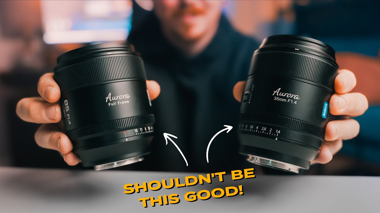 Sirui Aurora 85mm f1.4 и 35mm f1.4! Мои новые ЛЮБИМЫЕ фикс-объективы!!!