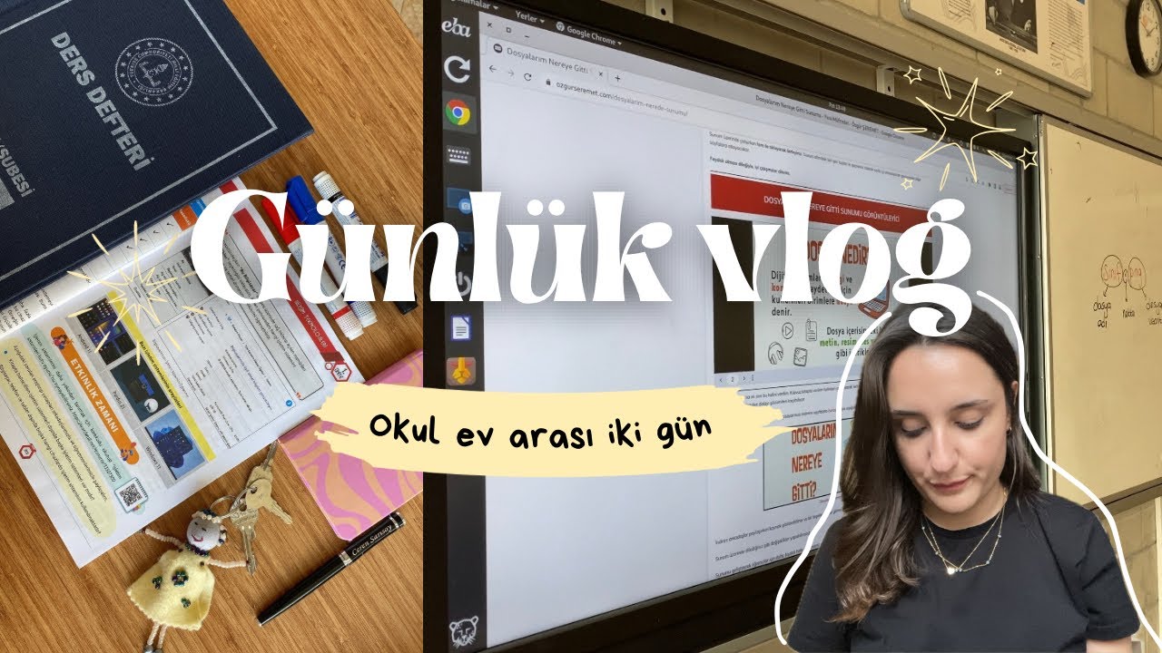Günlük Vlog | Okul-Ev Arası İki Gün 🏫🏡 #vlog #günlükvlog