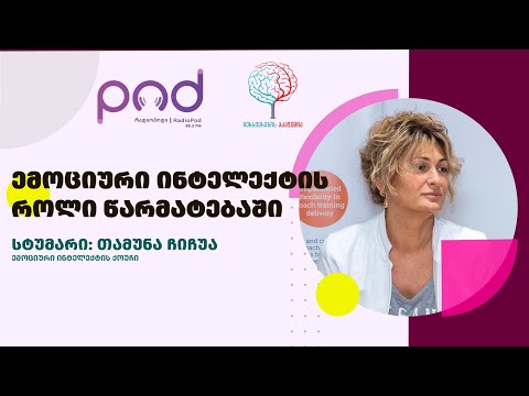 ემოციური ინტელექტის როლი წარმატებაში || თამუნა ჩიჩუა