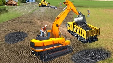 Build Bridge Heavy Duty Machinery (by Spark Gamers) Android Gameplay [HD]