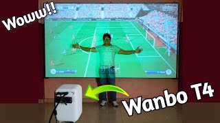 New Wanbo T4 Projector, Wanbo's best costbenefit projector!