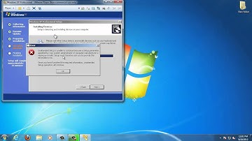 Setup and Install Windows XP on VMware Player