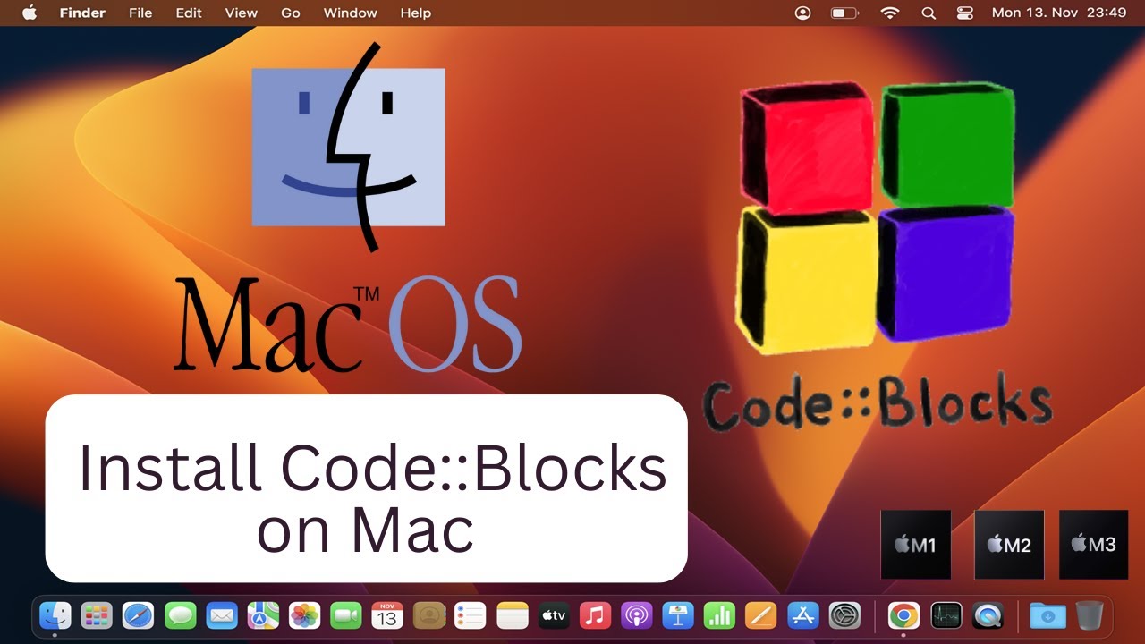 How to Install Code::Blocks IDE on MacBook (M1 | M2 | M3 | MacBook Pro ...