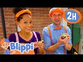 Blippi and Meekah Visit the Southern California Children&#39;s Museum! | 2 HOURS OF BLIPPI TOYS