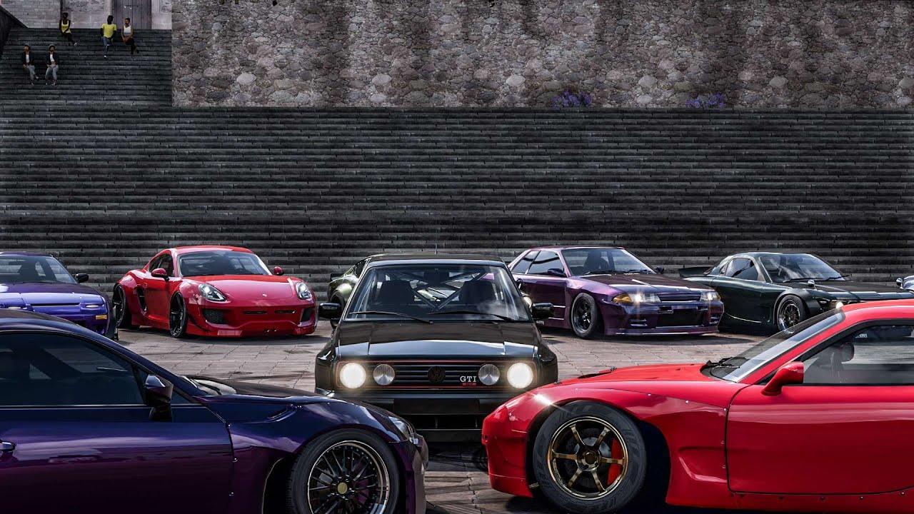 Forza Horizon 5 Widebody Car Show! Highway Battles, Rocketbunny Fairlady vs RX7 +More!