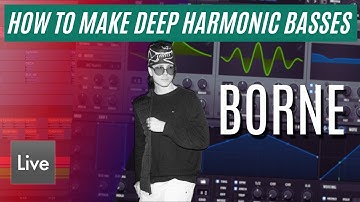 How to Make Deep Harmonic Basses like borne (Serum Sound Design Tutorial)