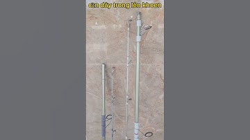 #cần dây trong lên khoen#sửa đồ câu cũ