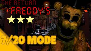 The Return to Freddy's: Recoded (Walkthrough) || Night 7 (7/20 Mode) (Third Star)
