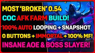 Most Powerful Coc + Comets + Immortal Afk Farming Build! | Uber Boss Slayer & Aoe All-in-one!