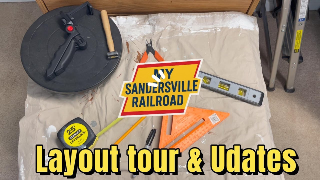 Layout Tour~HO Scale~One Year Anniversary