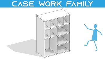 How To Create a Casework Family in Revit