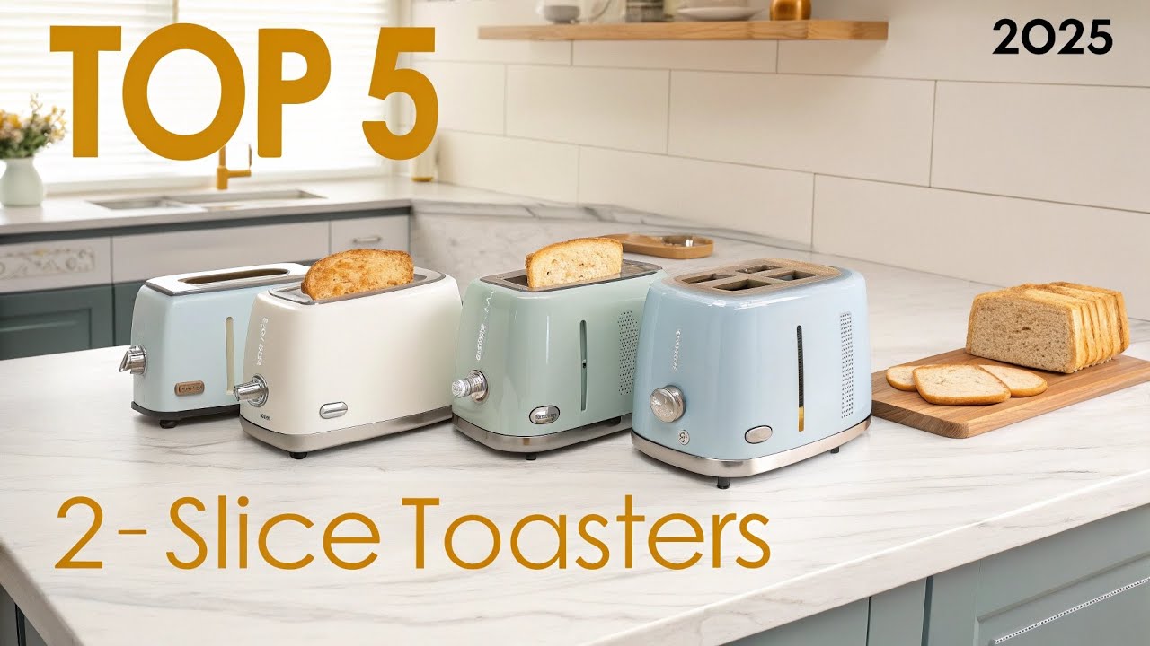 **Топ-5 лучших двухсекционных тостеров 2025 года 🍞 | Умные, стильные и идеально хрустящие каждый ...