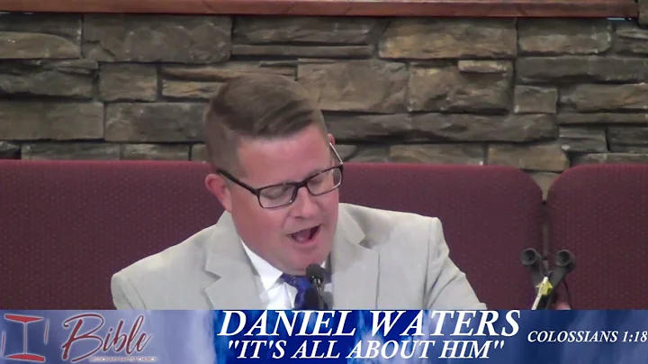 DANIEL WATERS   "IT'S ALL ABOUT HIM"