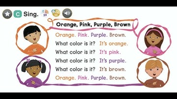 Everybody up 1 :Unit 3 Many colors