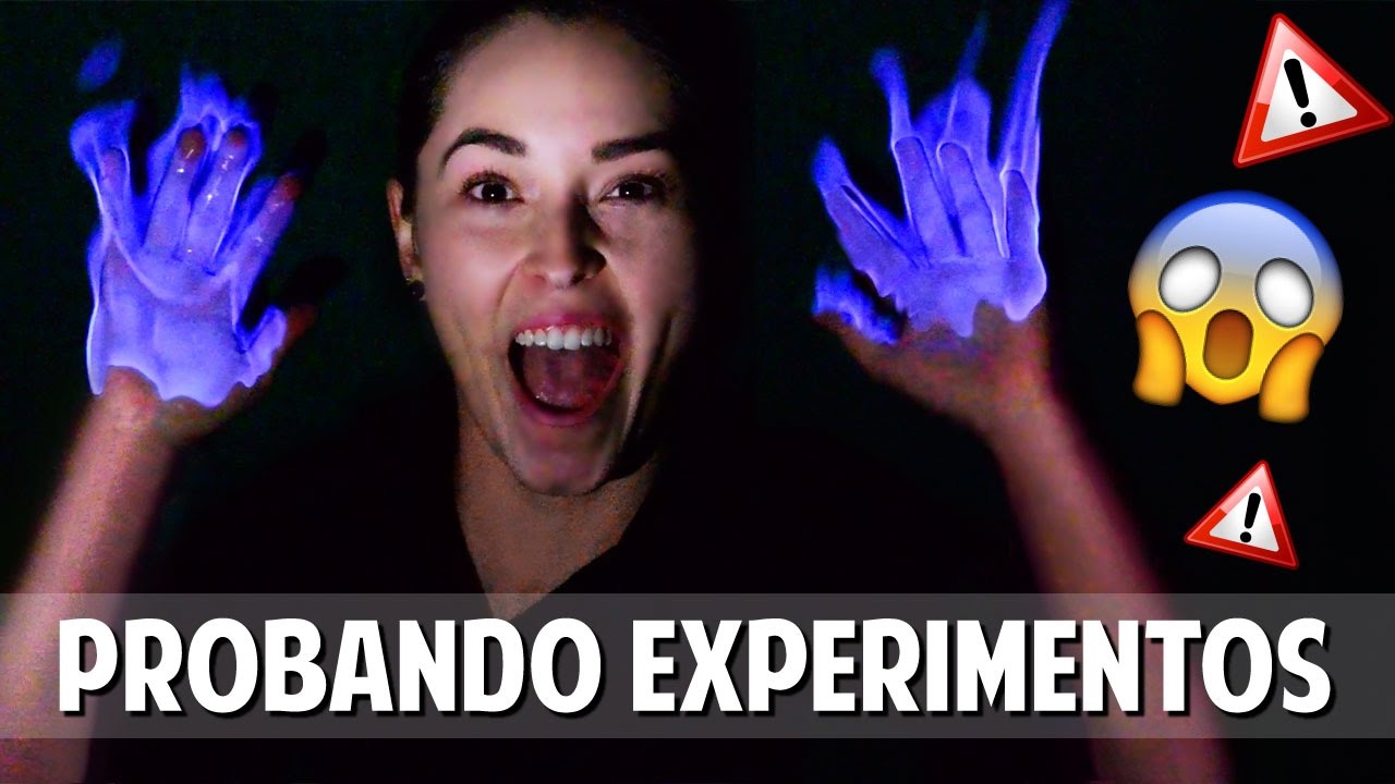 FUEGO FRIO EN TUS MANOS! - Probando trucos de INTERNET | Kika Nieto