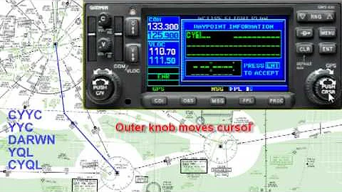 Garmin GNS430 IFR Flight Plan