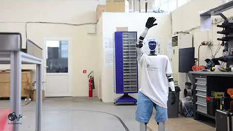 RoboPallet – Automated Palletizing System supported by humanoid robot